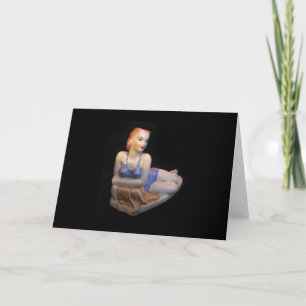 Carte de voeux Art Déco