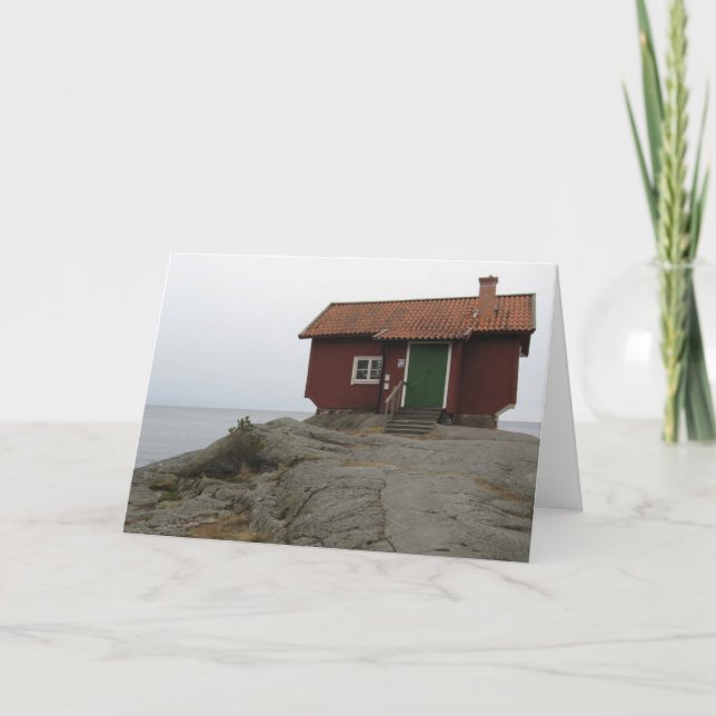 Carte de voeux. Ateljé d'Albert Engströms. (blanc) (Devant)