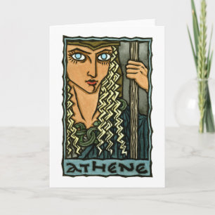 Carte de voeux Athene