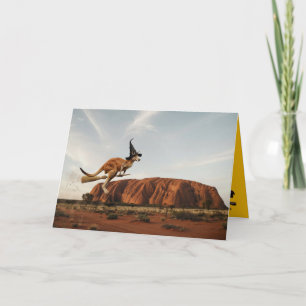 Carte de vœux australienne Halloween