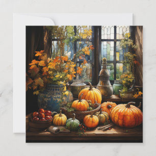 Carte de voeux Automne