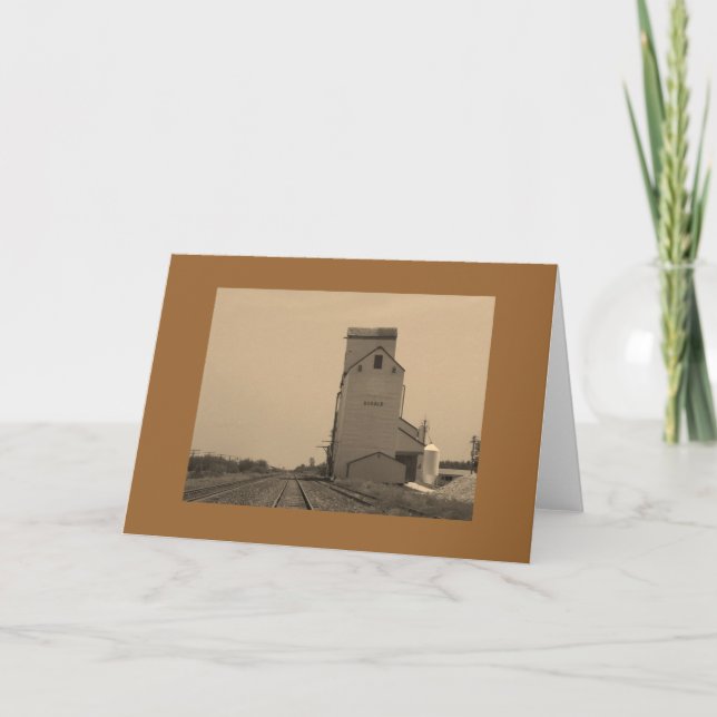 Carte de voeux avec conception d'ascenseur - Vide (Devant)