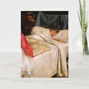 Carte de voeux avec John Everett Millais Peinture