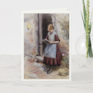 Carte De Voeux Avec Myles Birket Foster Peinture