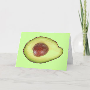 Carte de voeux Avocado