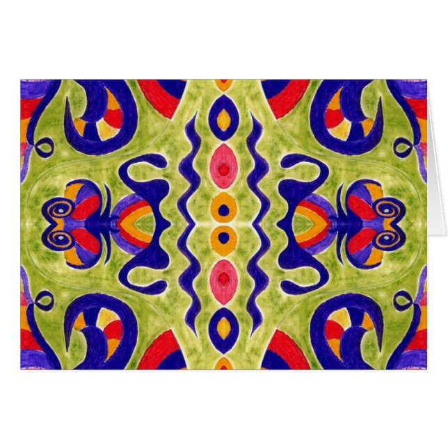 Carte de voeux Avocado Dream (Devant horizontal)