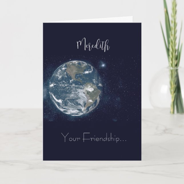 Carte de voeux Awesome Friendship (Devant)