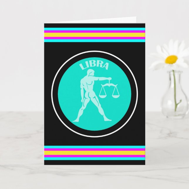 Carte de vœux Balance (Petite plante)