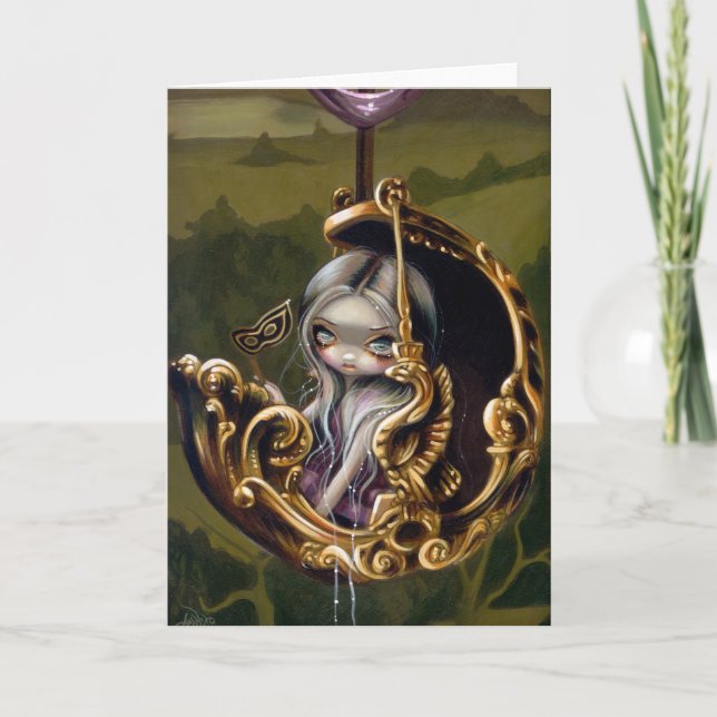 Carte de voeux "Balloon Chariot" (Devant)