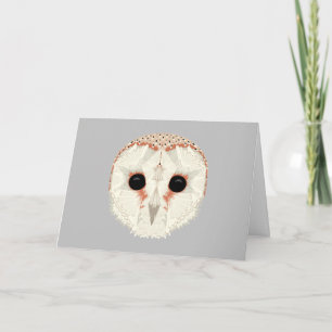 Carte de voeux Barn Owl