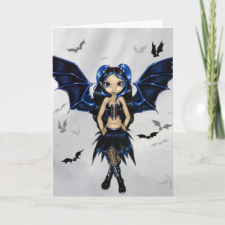 Carte de voeux "Bat Wings"