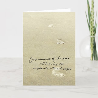 Carte de voeux BEACH JOG