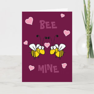 Carte de vœux Bee Mine