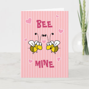 Carte de vœux Bee Mine
