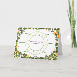 Carte de voeux Beltane