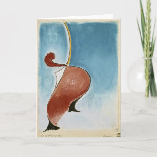 Carte de voeux blanche Theo van Doesburg