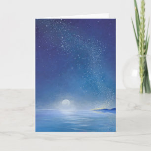 Carte de voeux Blank Art, naissance d'art original