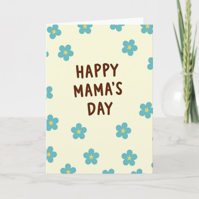 Carte de vœux Blossom Wishes (Devant)