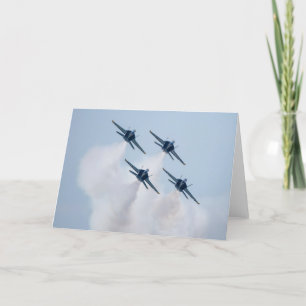Carte de voeux Blue Angels
