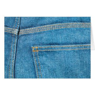 Carte de voeux Blue Jeans Back Pocket
