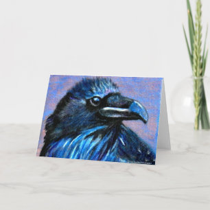 Carte de voeux Blue Raven