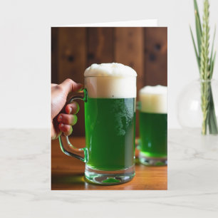 Carte de vœux Boisson Émeraude