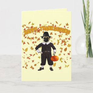 Carte de voeux bon thanksgiving Carlin
