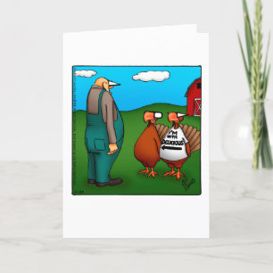 Carte de voeux Bon thanksgiving personnalisable