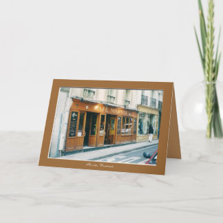 Carte de voeux "Bonjour ! "