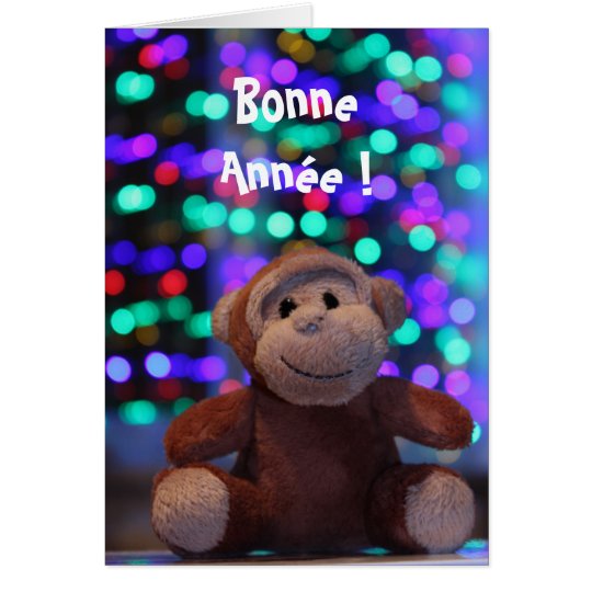 Carte de voeux Bonne Année, enveloppe incluse