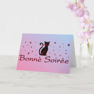 Carte de vœux Bonne Soiree