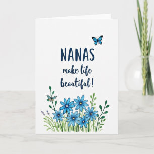 Carte de vœux Botanical Nanas