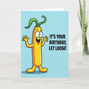 Carte de vœux botanique joyeuse d'anniversaire