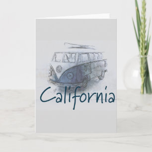 Carte de voeux Californie