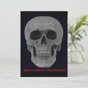 Carte de voeux, carte, Halloween, horreur, zombi,