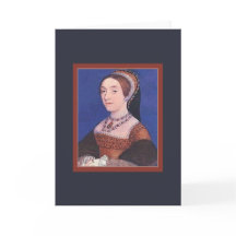 Carte de voeux Catherine Howard (Tudors)