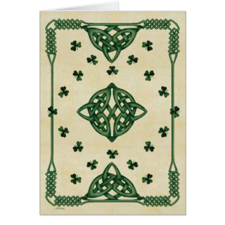 Carte de voeux celtique