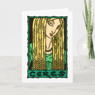 Carte de voeux Ceres