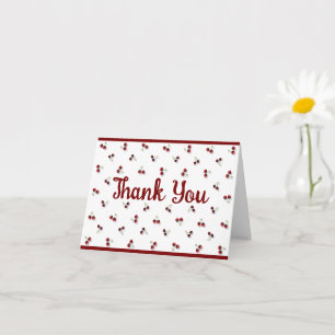 Carte de voeux Cerises