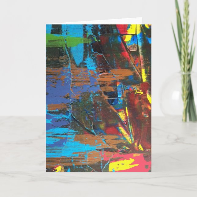 Carte de voeux Chaos (Devant)