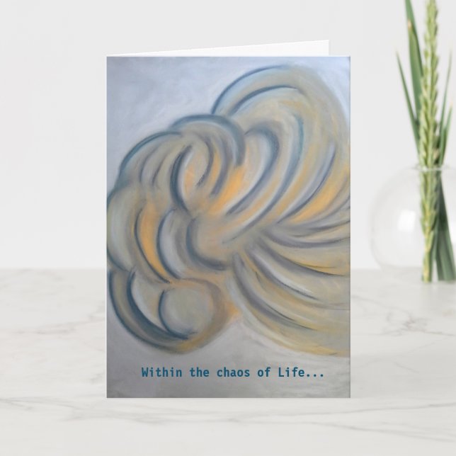 Carte de voeux Chaos of Life (Devant)