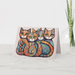 carte de vœux chats apaisants 3
