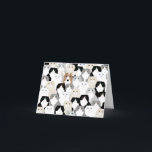 Carte de voeux Chats et Chien<br><div class="desc">Carte de voeux Chats et Chien</div>