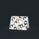 Carte de voeux Chats et Chien<br><div class="desc">Carte de voeux Chats et Chien</div>