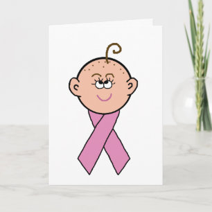 Carte de voeux Chemo Lady Cancer du Sein