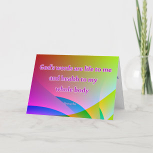 Carte de voeux Christian Healing