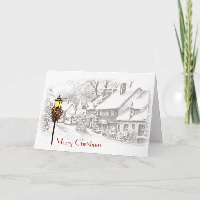 Carte de voeux ChristmasTown (Devant)
