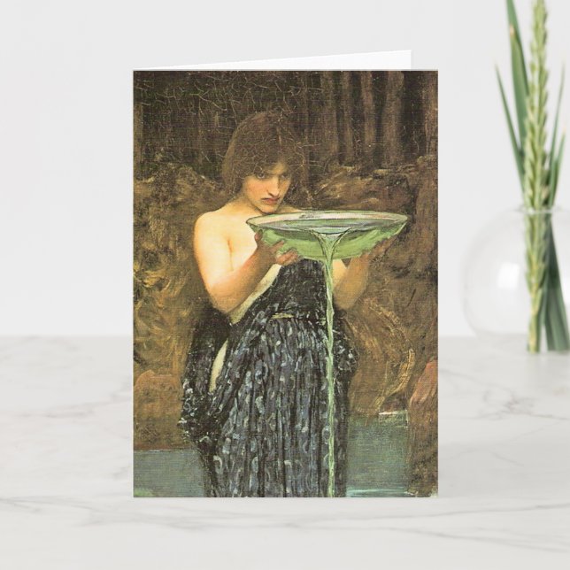 Carte de voeux Circe Invidiosa (Devant)