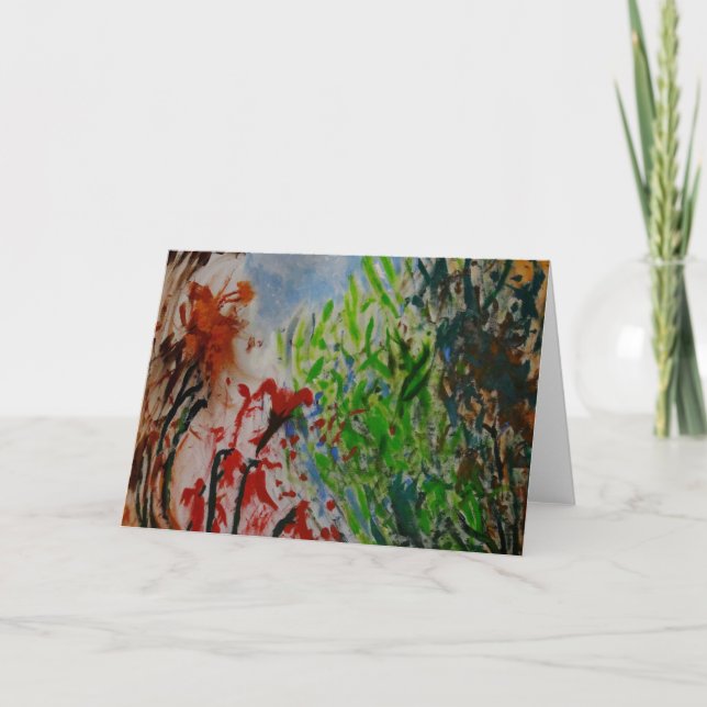 Carte de voeux comportant des illustrations (Devant)