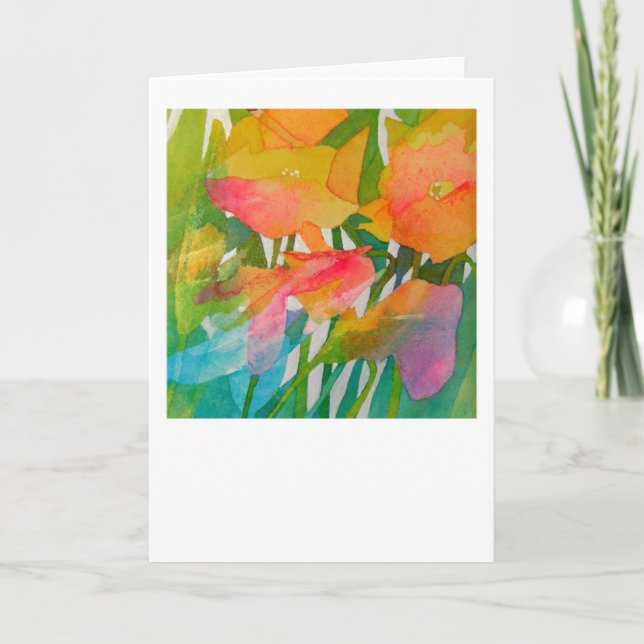 Carte de voeux comportant l'art d'Amanda Spencer (Devant)